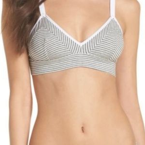 Madewell Keri Striped Bralette